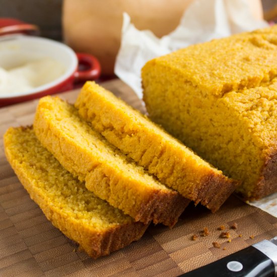 Roasted Butternut Squash Cornbread