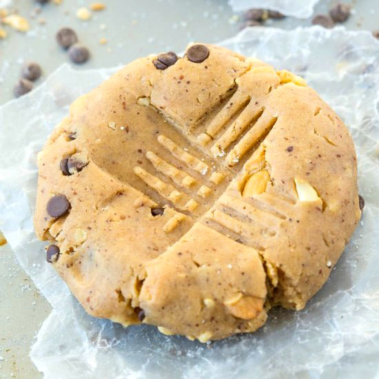 Giant Paleo Cookie for One