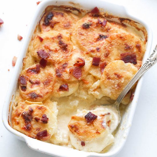 Bacon Scalloped Potatoes