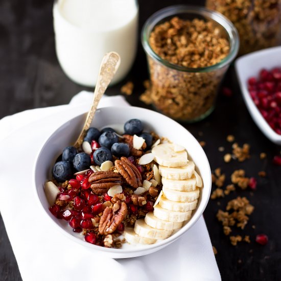 Gingerbread Pumpkin Granola