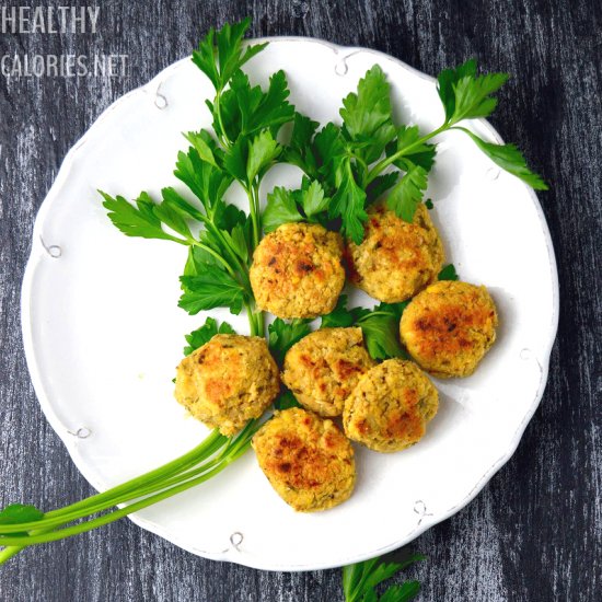 Healthy Baked Falafel