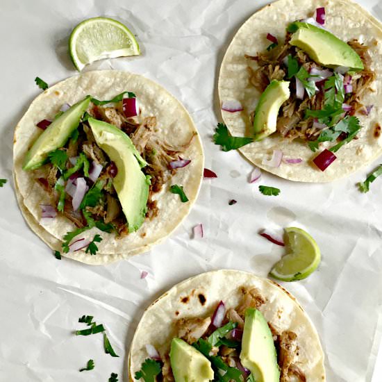 Mexican Slow Cooker Carnitas Tacos