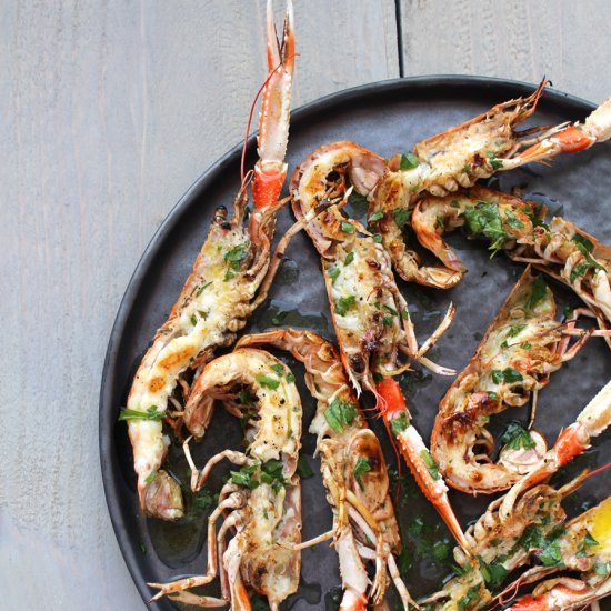 Grilled Langoustines