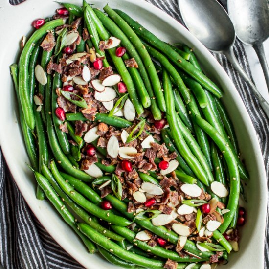 Miso Maple Green Bean Salad