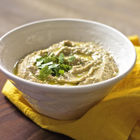 Simple Smoky Baba Ghanoush