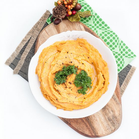 Healthy Mashed Sweet Potatoes