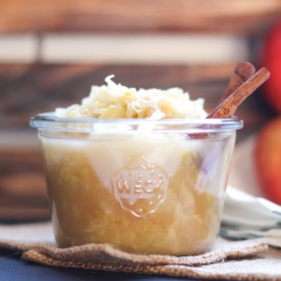 Apple Spice Sauerkraut