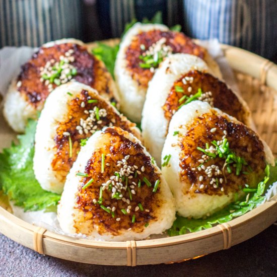 Yaki Onigiri (Grilled Rice Ball)