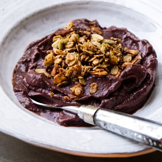 Autumn Inspired Acai Bowl