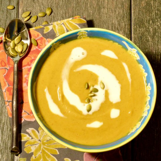 Pumpkin Thai Curry Soup