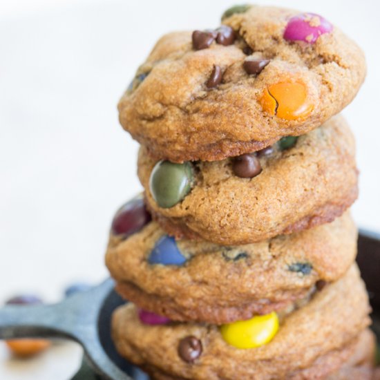 Whole Wheat Candy Cookies