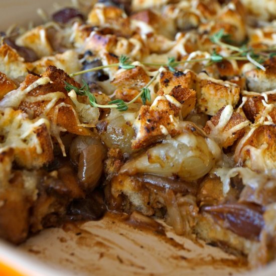 French Onion Mushroom Casserole