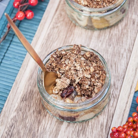 Cranberry Pear Crisp