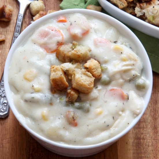 Turkey and Potato Chowder