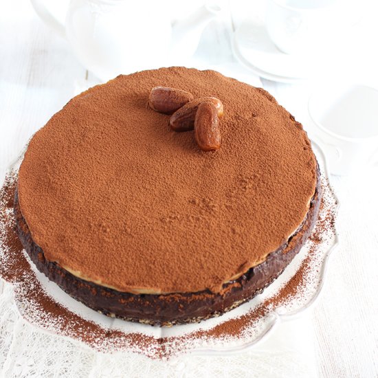 Raw (Vegan) Toffifee Cake