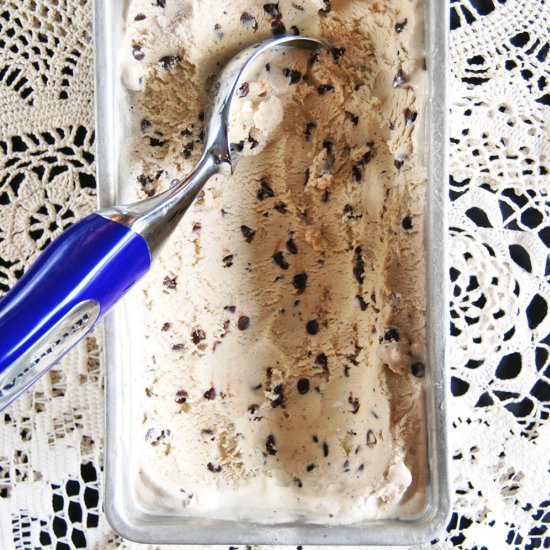 Coconut Coffee Chip Ice Cream