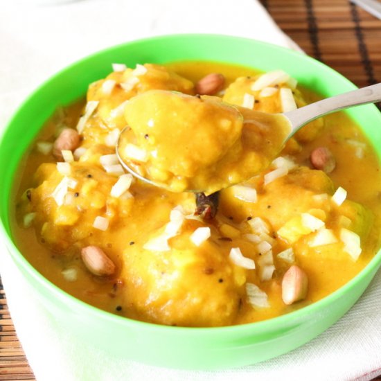 Stuffed Dal Dhokli