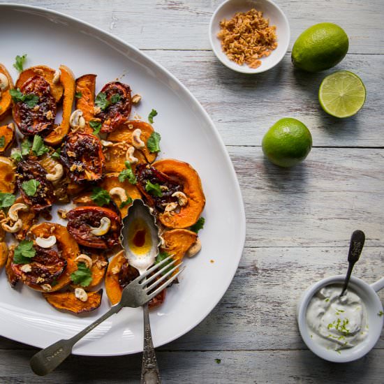 Butternut Squash & Ginger Tomatoes