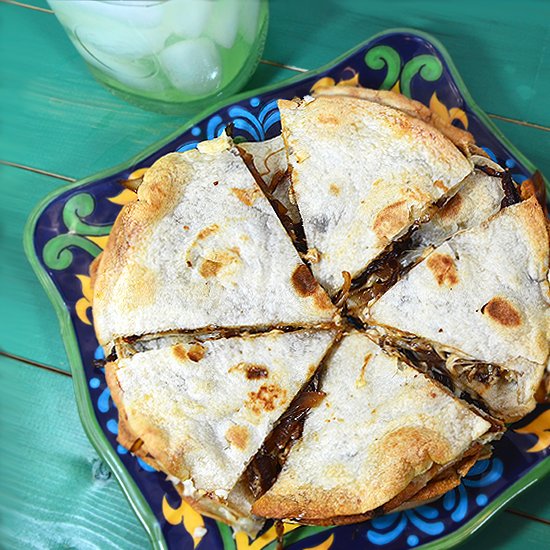 Caramelized Onion Quesadilla