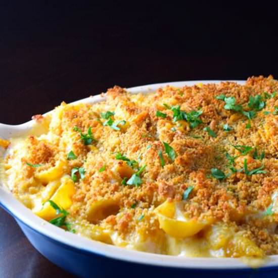 Mushroom Mac and Cheese