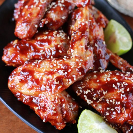 Sriracha Chicken Wings