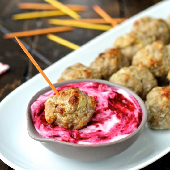 Pumpkin Spice Turkey Meatballs