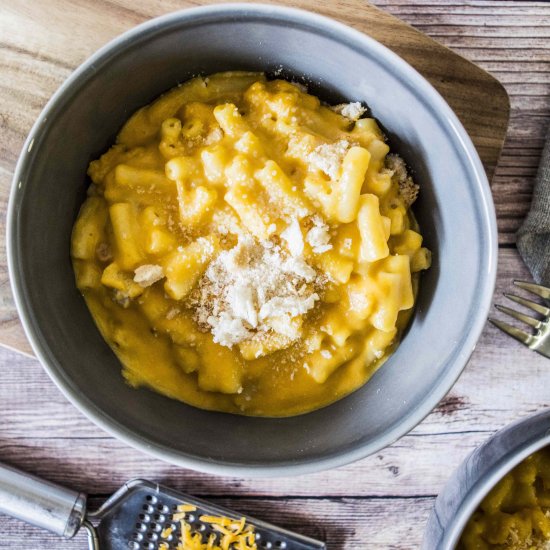 Sweet Potato Macaroni Cheese