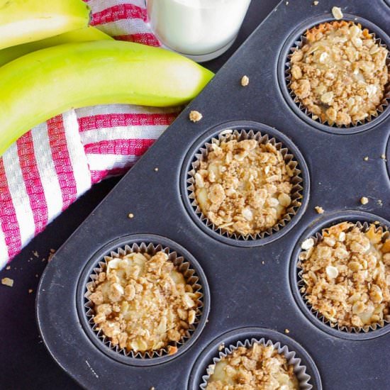 Moist Banana Muffins