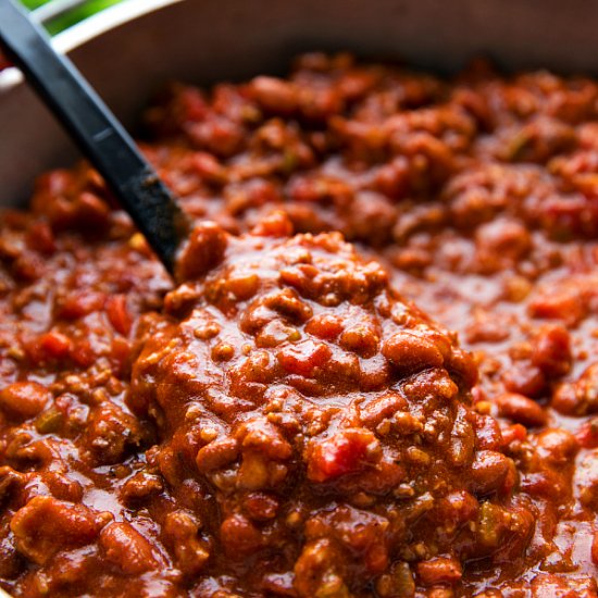 Crockpot Bacon Chili