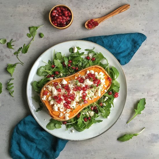 Twice Baked Butternut Squash