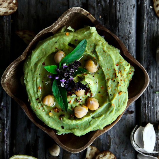 Avocado Hummus {recipe}