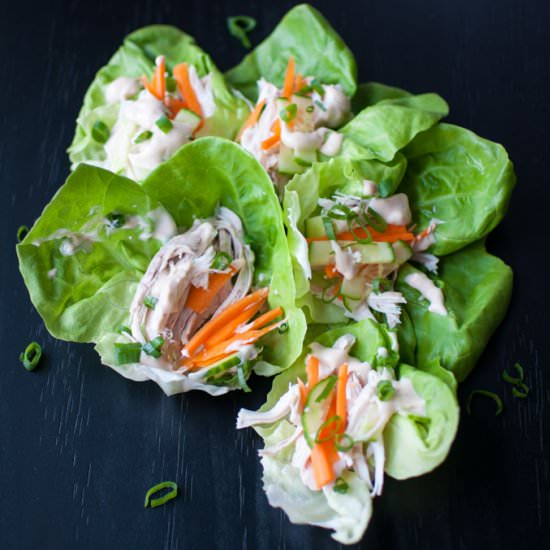 Chicken Lettuce Wraps