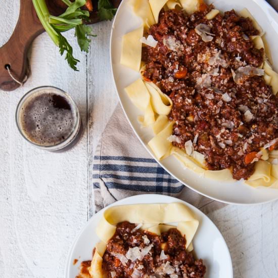 Stout Bolognese