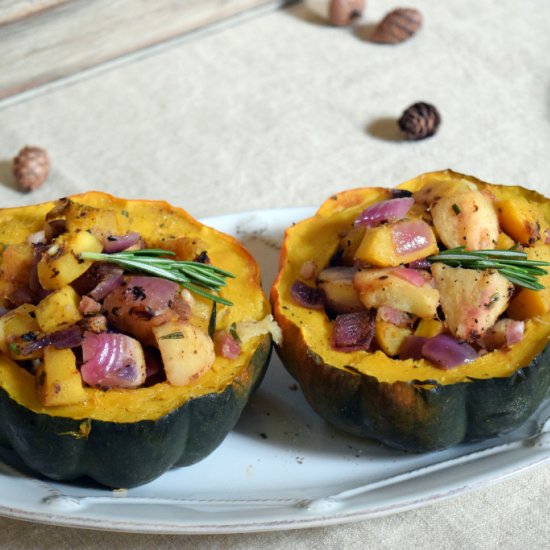 Stuffed Acorn Squash