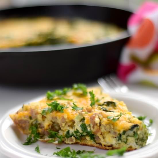 Hearty Holiday Breakfast Frittata