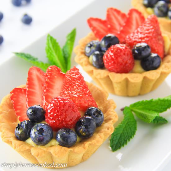 Mixed Berry Tartlets