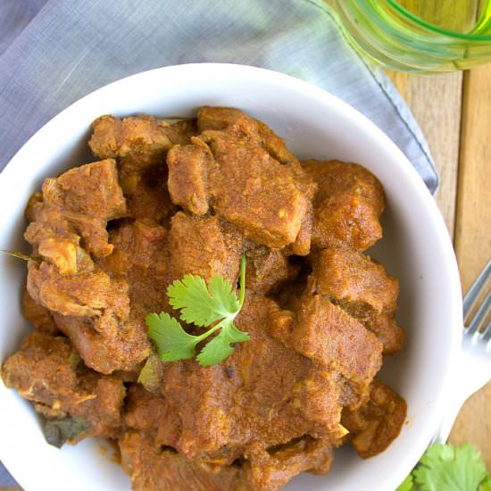 Lamb Rogan Josh – Restaurant Style