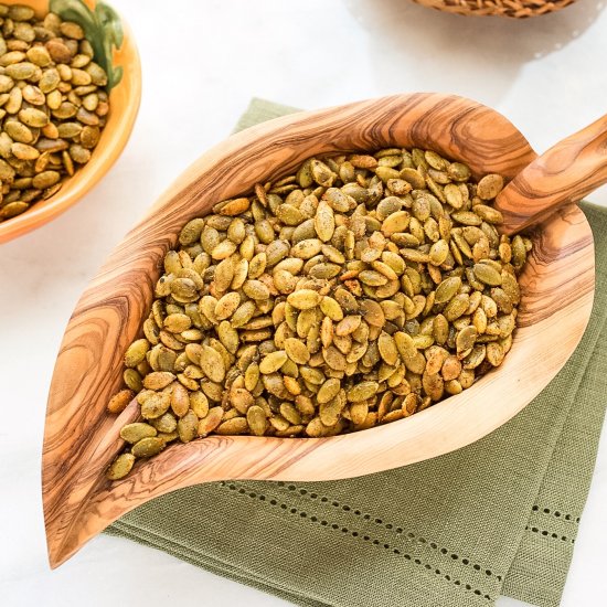 Spiced Pumpkin Seeds (Pepitas)