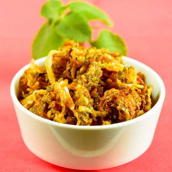 Carom Leaf Cabbage Fritters