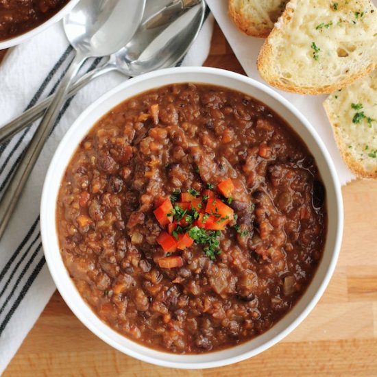 Black Bean and Vegetable Soup