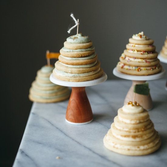 Sugar Cookie Mini Cakes