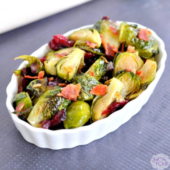 Maple Bacon Brussels Sprouts