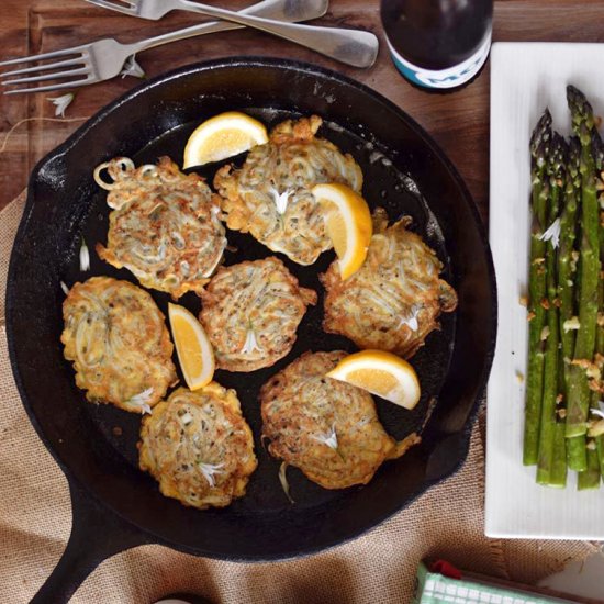 Whitebait Fritters