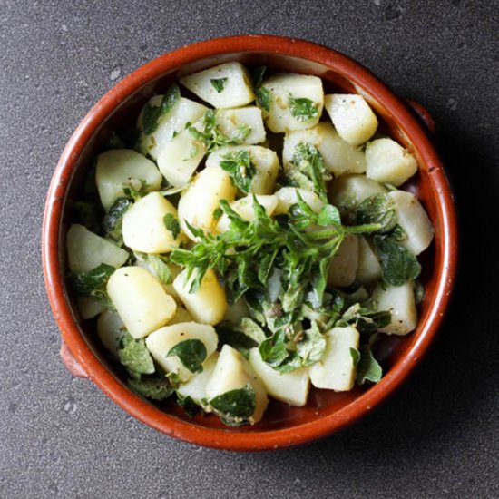 Potato and Fresh Oregano Salad