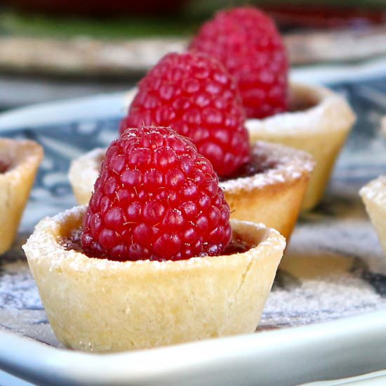 Jam Tarts with GF Pate Sucree