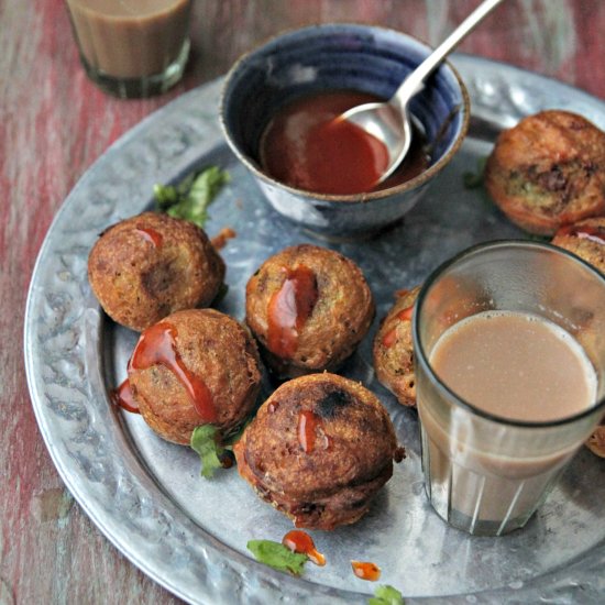 Egg and Coconut Chutney Kebabs