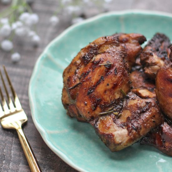 Easy Balsamic Rosemary Chicken