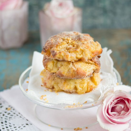 Apple krokant biscuits