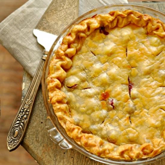 Old Fashion Cranberry Orange Pie