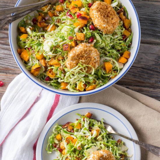 Brussels Sprout + Butternut Salad